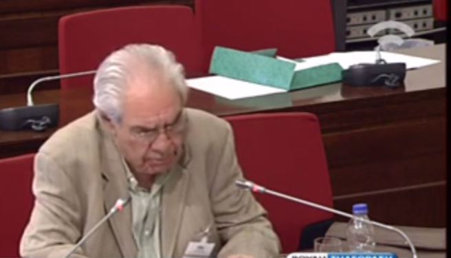 Κασιμάτης: Αντισυνταγματικό το πρώτο μνημόνιο