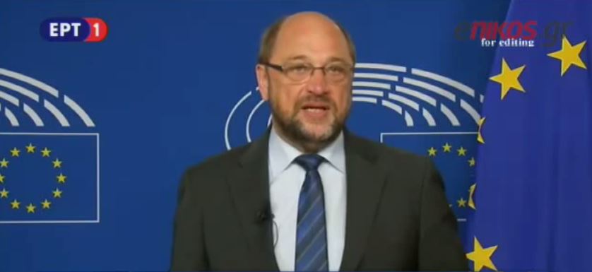 Σουλτς: Δείξαμε αλληλεγγύη στην Ελλάδα – ΒΙΝΤΕΟ