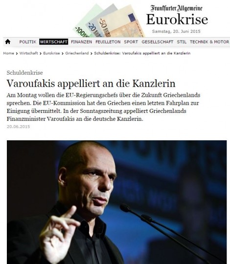 “Το δίλημμα που θα αντιμετωπίσει η Μέρκελ” – Όλο το άρθρο Βαρουφάκη στη FAS