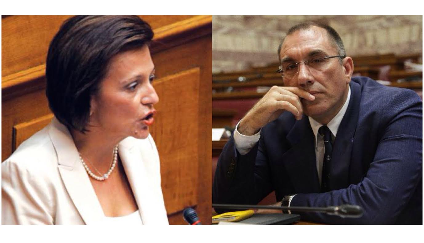 Άγριος καυγάς Χρυσοβελώνη – Δημήτρη Καμμένου στους διαδρόμους της Βουλής