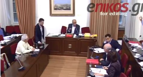 Ένταση στην Εξεταστική Επιτροπή για τα μνημόνια- ΒΙΝΤΕΟ