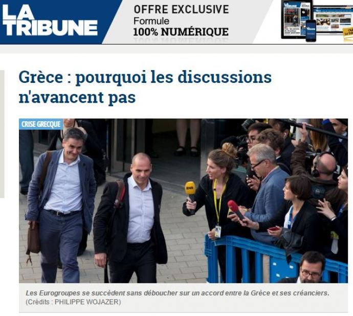 La Tribune: Γιατί οι συζητήσεις δεν κινούνται