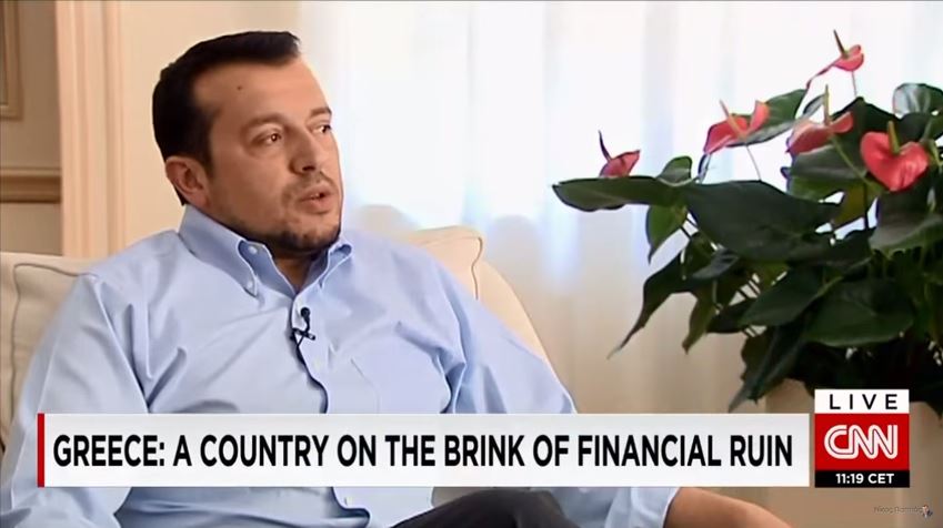 Ο Νίκος Παππάς στο CNN: Να μην ποντάρουν στο σενάριο του τρόμου – ΒΙΝΤΕΟ