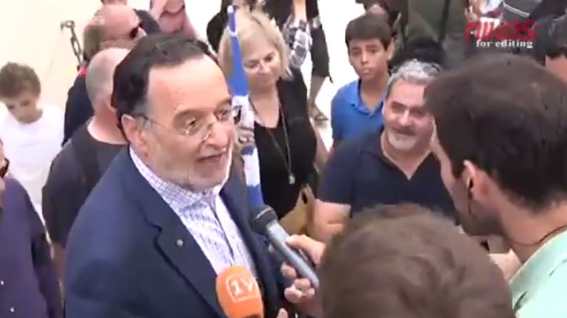 Στη διαδήλωση κατά της λιτότητας ο Λαφαζάνης- ΒΙΝΤΕΟ