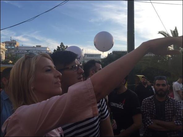 Οι φωτό της Ρένας Δούρου από το Athens Pride