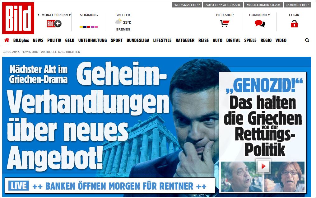 Πληροφορίες της Bild για επερχόμενη συνάντηση Τσίπρα με κορυφαίους παράγοντες της ΕΕ – ΒΙΝΤΕΟ