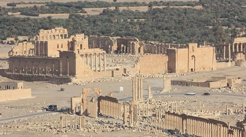 Οι τζιχαντιστές ναρκοθέτησαν την αρχαία Παλμύρα