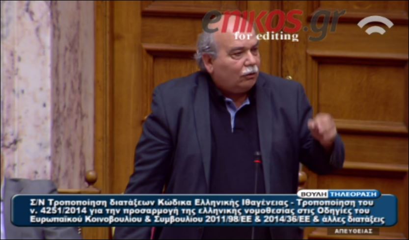 Η απάντηση του Βούτση στον Άδωνι – ΒΙΝΤΕΟ