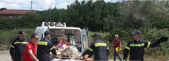 Αυτοπυρπολήθηκε άνδρας στην Εθνική Οδό Πύργου – Ολυμπίας