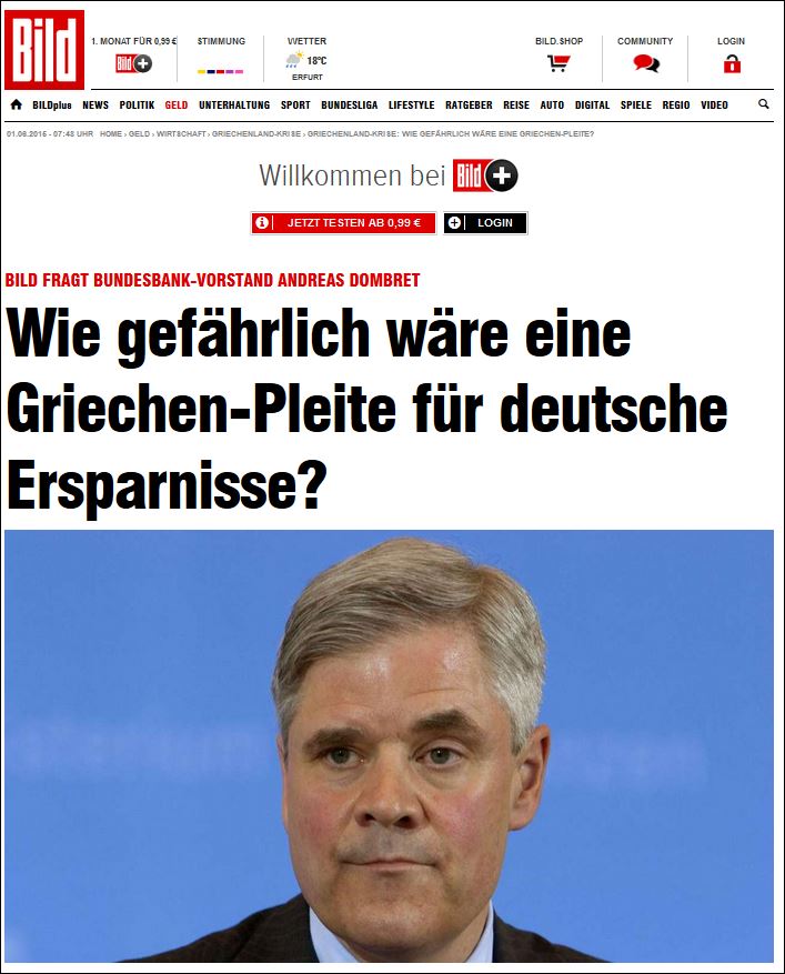 Bundesbank: Η Ελλάδα να δράσει γρήγορα