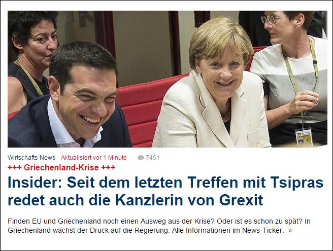 Focus: Οργή Μέρκελ για την Ελλάδα. Στο τραπέζι πλέον το Grexit