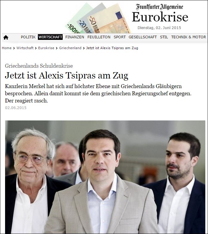 FAZ: Οι φραγκοφονιάδες της πρώην τρόικας