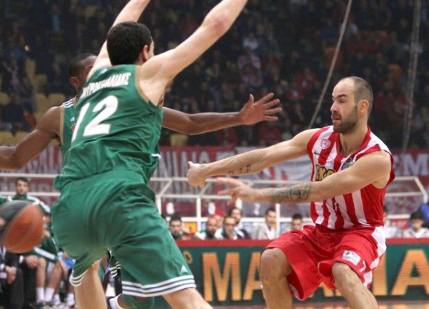 Ολυμπιακός – Παναθηναϊκός 16-12 (10′)