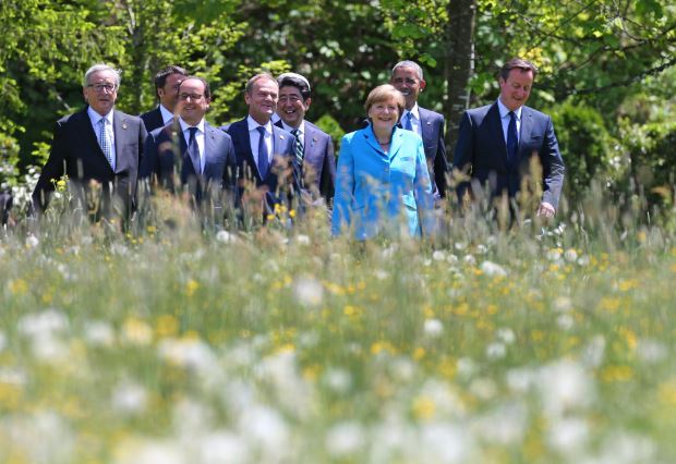 Ο περίπατος των G7 στην εξοχή – ΦΩΤΟ