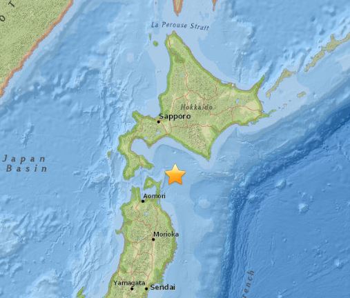 Σεισμός 6,2R στην Ιαπωνία