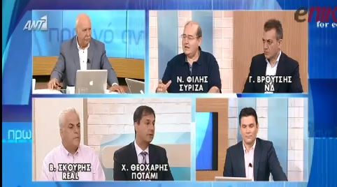 Φίλης σε Θεοχάρη: Μιλάτε με τη φωνή των πιστωτών- ΒΙΝΤΕΟ