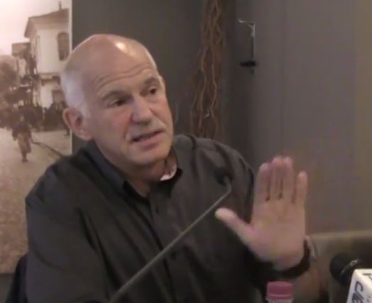 Επεισόδιο Παπανδρέου με δημοσιογράφο – “Εγώ έσωσα τη χώρα από τη χρεοκοπία” – ΒΙΝΤΕΟ