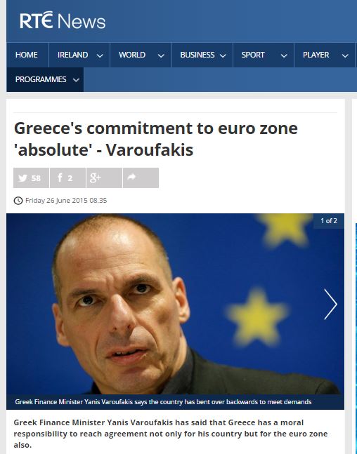 Βαρουφάκης: Έχουμε υπερβεί εαυτόν – Δεν δεχόμαστε μη βιώσιμη λύση