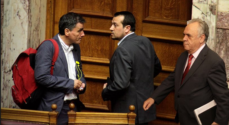 Μετά το Eurogroup η συνάντηση Δραγάσακη – Τσακαλώτου – Ντράγκι