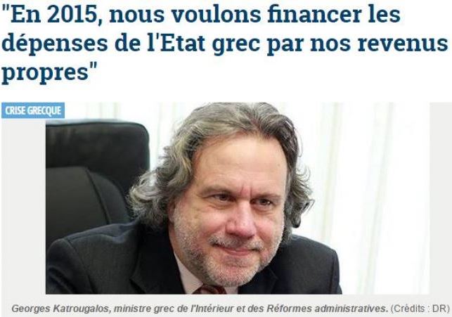 Κατρούγκαλος στη La Tribune: Προτάσεις για μέτρα πέρα από τη λογική μας