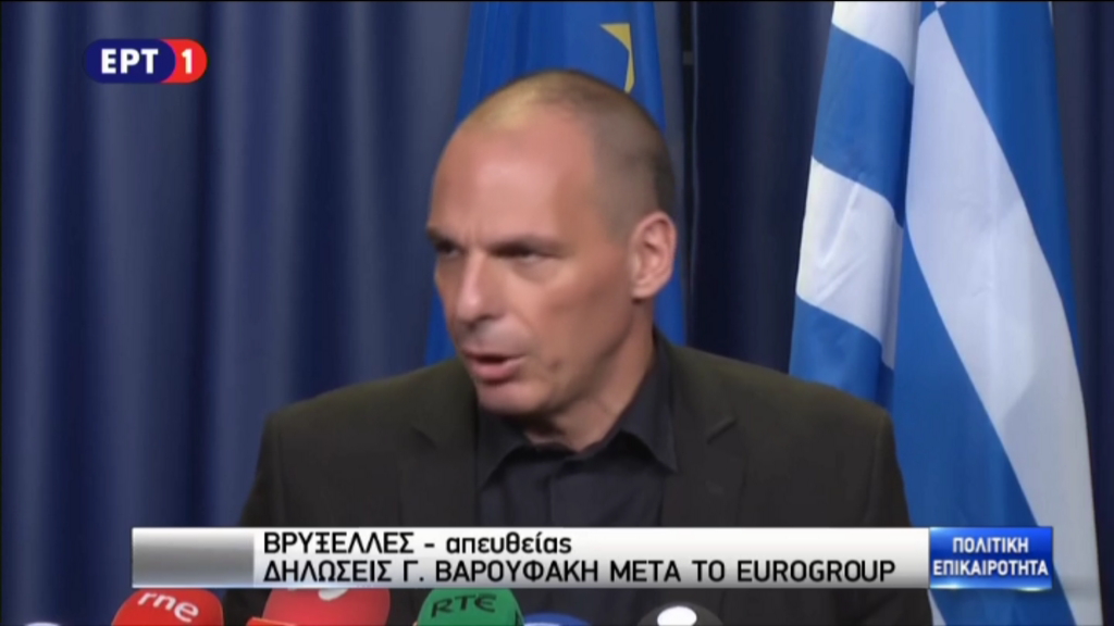 Βαρουφάκης: Το ερώτημα του δημοψηφίσματος δεν έχει σχέση με την έξοδο μας από το ευρώ – ΒΙΝΤΕΟ