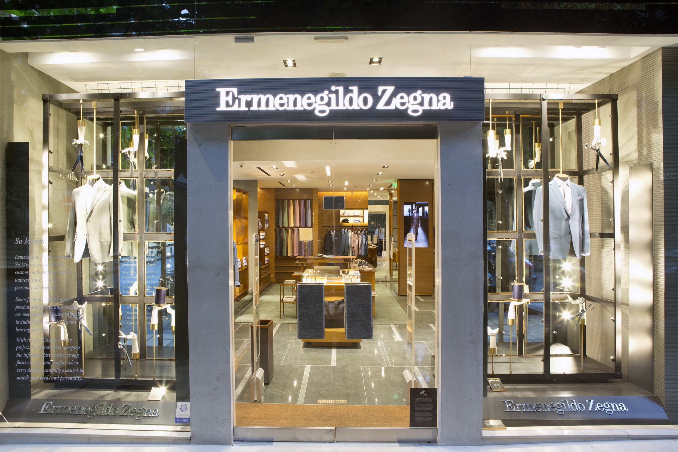 Το νέο κατάστημα Ermenegildo Zegna στη Θεσσαλονίκη
