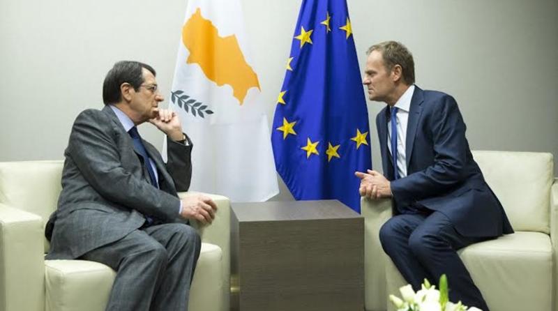Αναστασιάδης – Τουσκ: Να βρεθεί σύντομα μια συμφωνία για την Ελλάδα