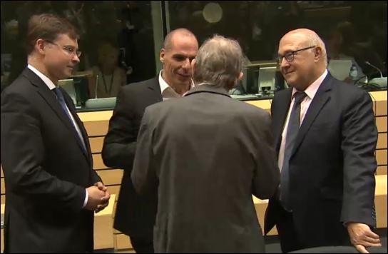 Μέσα στην αίθουσα του Eurogroup – BINTEO