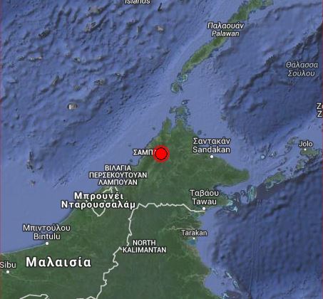 Σεισμός 6 Ρίχτερ στη Μαλαισία