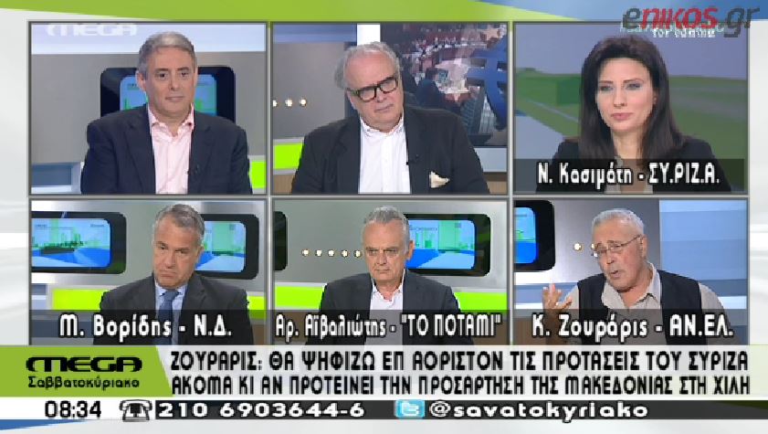 Ζουράρις: Στηρίζω ΣΥΡΙΖΑ ακόμη και αν προτείνει την προσάρτηση της Μακεδονίας στα Σκόπια – ΒΙΝΤΕΟ
