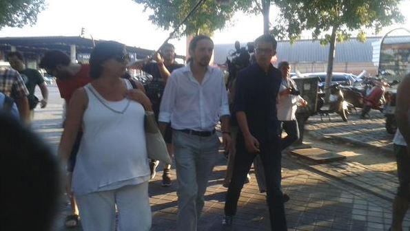 Συγκέντρωση αλληλεγγύης για την Ελλάδα από τους Podemos