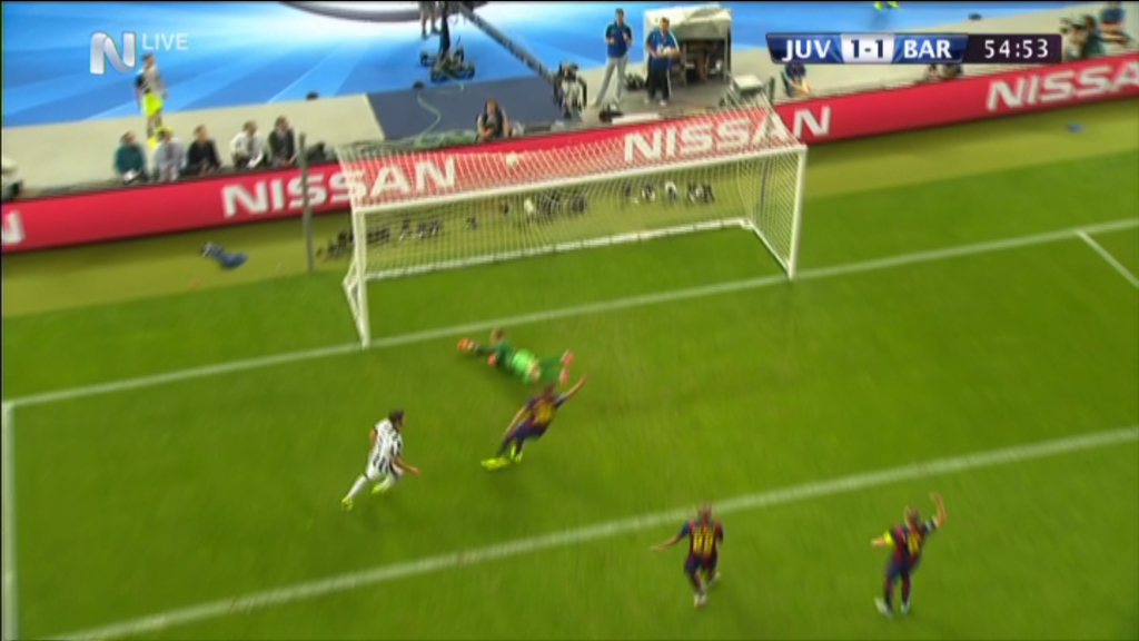 LIVE: Γιουβέντους – Μπαρτσελόνα 1-1 (55′)