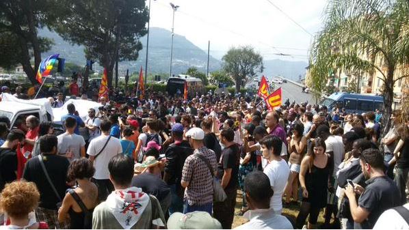 Διαδήλωση κατά της λιτότητας στην Ιταλία – ΦΩΤΟ