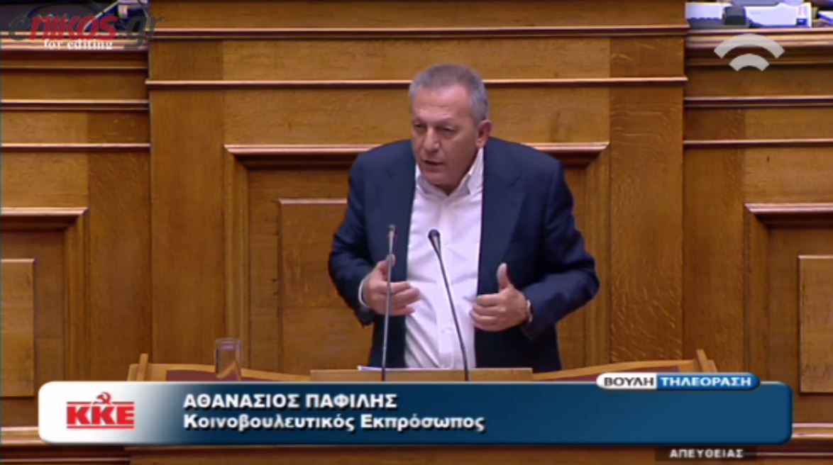 Ο Παφίλης στον Άδωνι: Γιατί κλαίγεστε; Εσείς στηρίζετε τους πολέμους – ΒΙΝΤΕΟ
