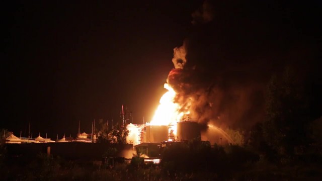Τραγωδία από πυρκαγιά σε αποθήκες πετρελαίου στο Κίεβο – ΒΙΝΤΕΟ