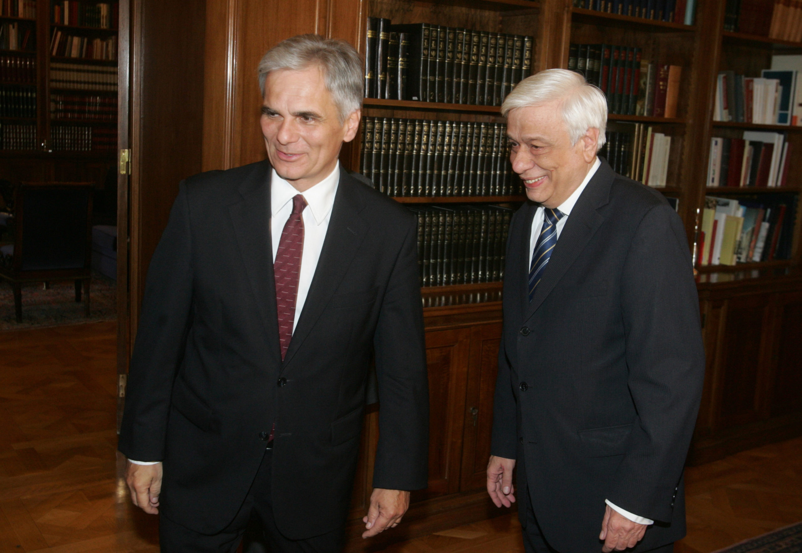 Παυλόπουλος σε Φάιμαν: Θα διασφαλίσουμε την πορεία της χώρας στην Ευρώπη – ΒΙΝΤΕΟ