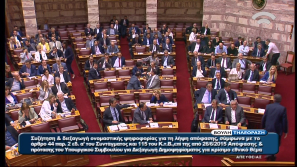 178 “ΝΑΙ” στο δημοψήφισμα – Όλα όσα έγιναν στη Βουλή – ΒΙΝΤΕΟ