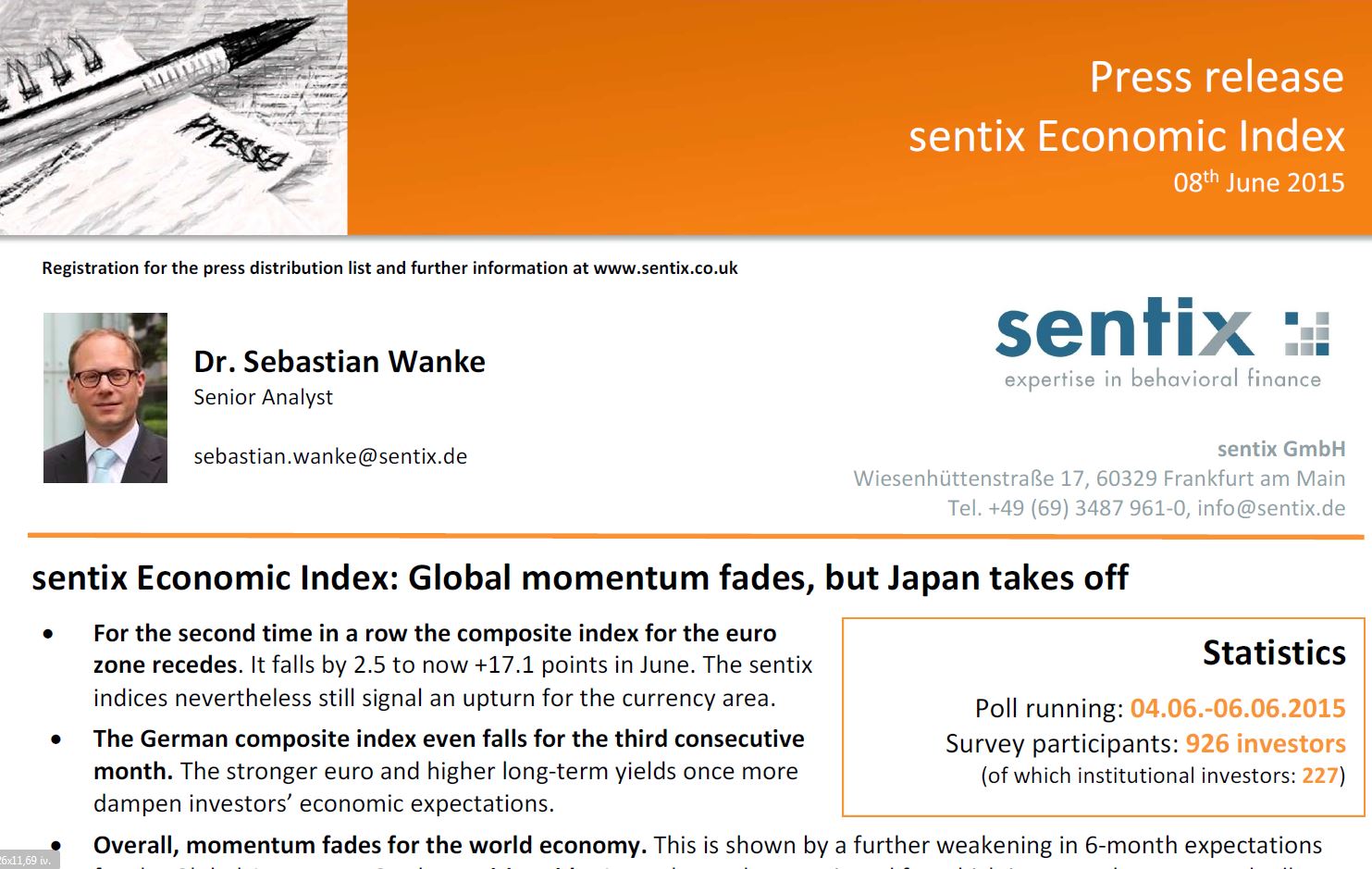 Sentix: Τι ρίχνει το επενδυτικό κλίμα στην ευρωζώνη