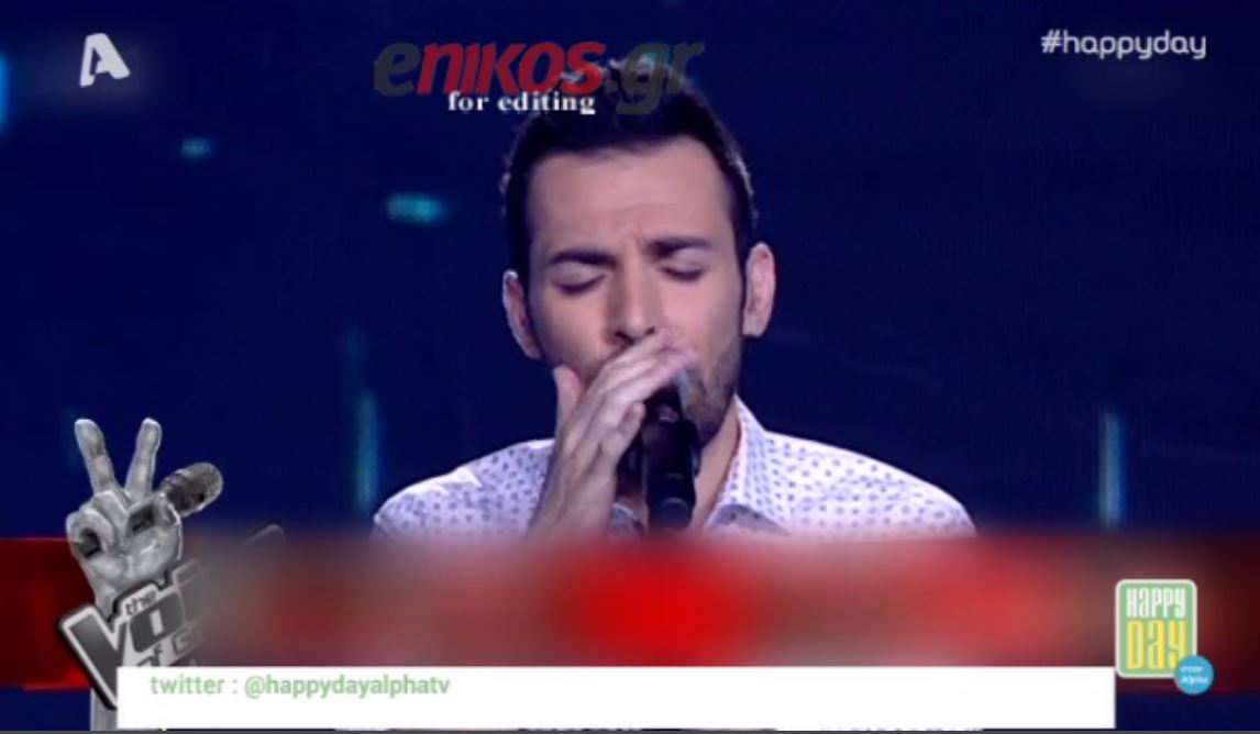 Κώστας Αγέρης, ο νικητής του “The Voice” – ΒΙΝΤΕΟ