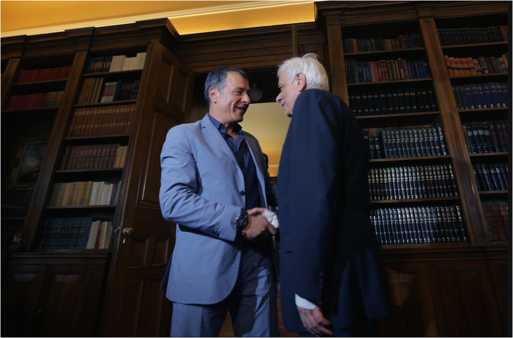 Τι ζήτησε ο Θεοδωράκης από τον Παυλόπουλο στο Προεδρικό – ΒΙΝΤΕΟ