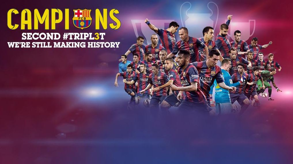 Το tweet της Μπάρτσα για την κατάκτηση του Champions League – ΦΩΤΟ