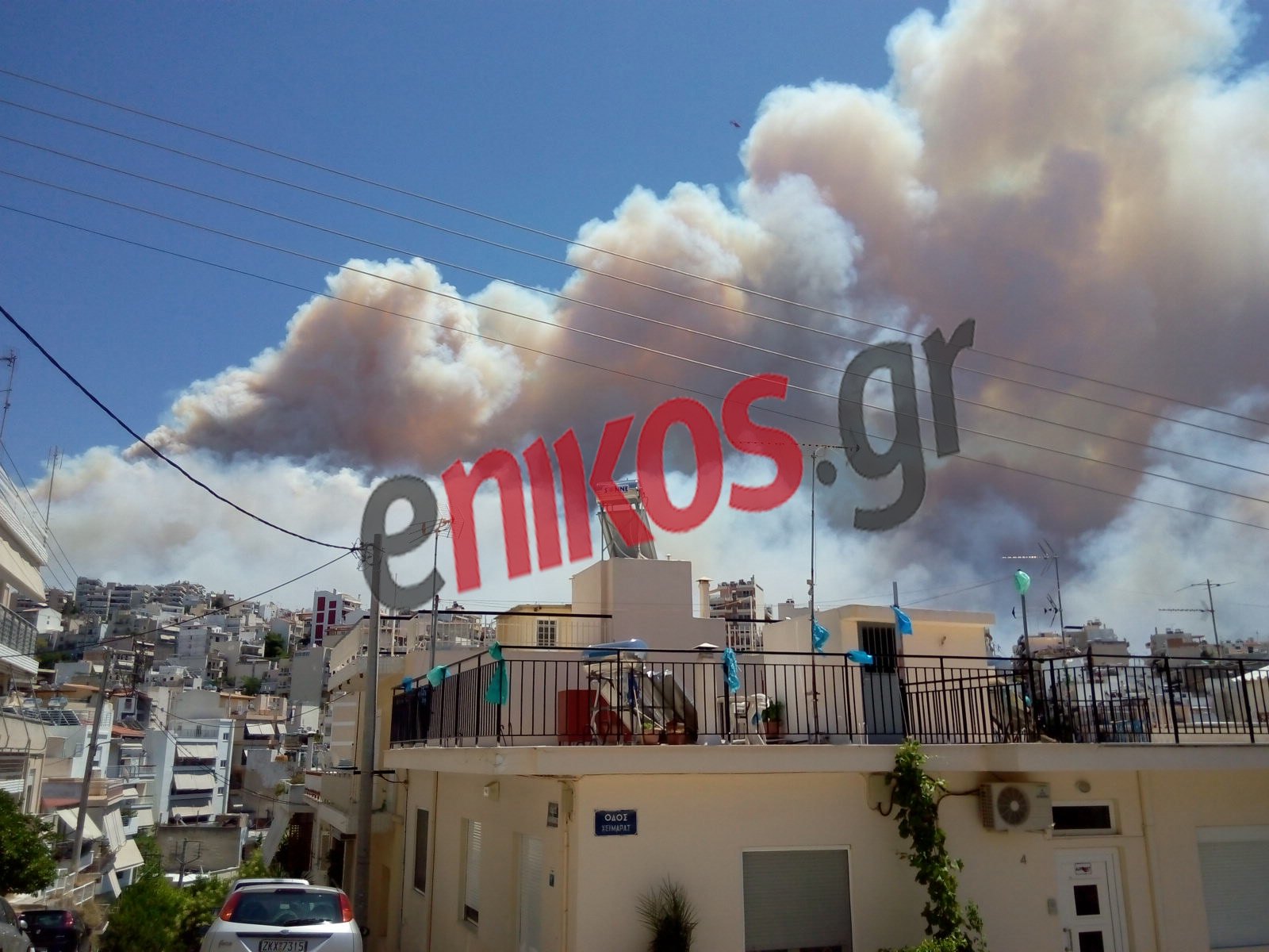 Νέες φωτογραφίες από τον Υμηττό – ΤΩΡΑ