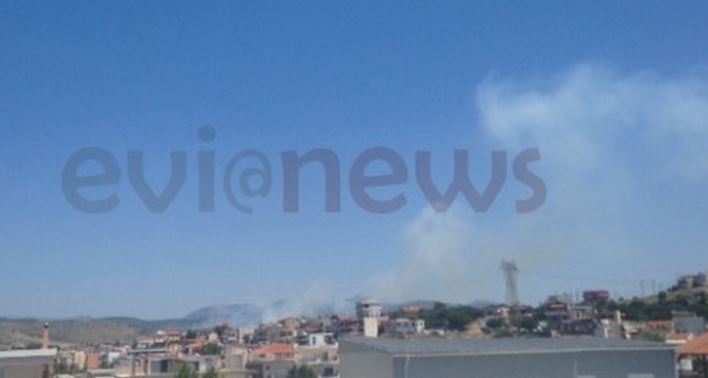 ΦΩΤΟ από τη φωτιά στην Χαλκίδα – ΤΩΡΑ