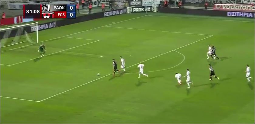 Το γκολ του ΠΑΟΚ – ΒΙΝΤΕΟ