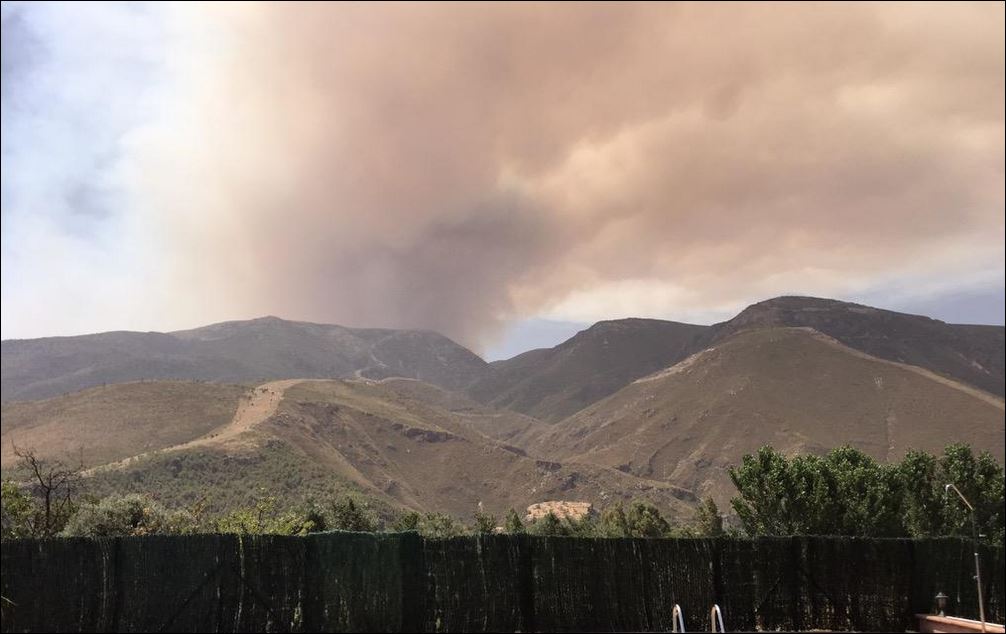 Στο έλεος καταστροφικών πυρκαγιών η Ισπανία