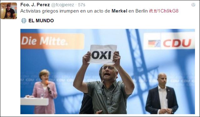 Ακτιβιστές διέκοψαν την ομιλία της Μέρκελ – BINTEO