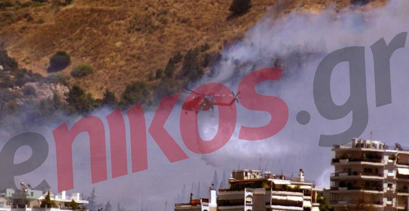 Νέες ΦΩΤΟ από την φωτιά στον Υμηττό – ΤΩΡΑ