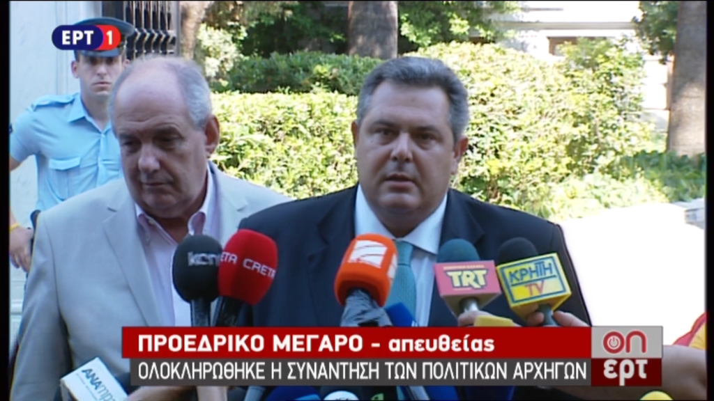 Καμμένος: Η συμφωνία είναι μονόδρομος – ΒΙΝΤΕΟ