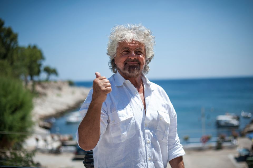 Στην Ελλάδα ο Μπέπε Γκρίλο – ΦΩΤΟ