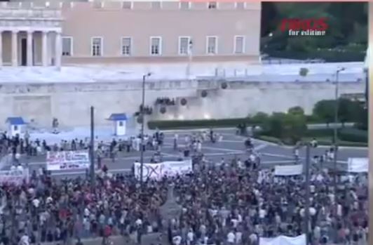 Συλλαλητήριο της ΑΔΕΔΥ στο Σύνταγμα – ΒΙΝΤΕΟ